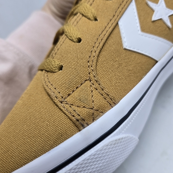 Converse Mens Size 11.5 El Distrito 2.0 OX Honey Brown White Sneakers A03787F - Picture 7 of 13
